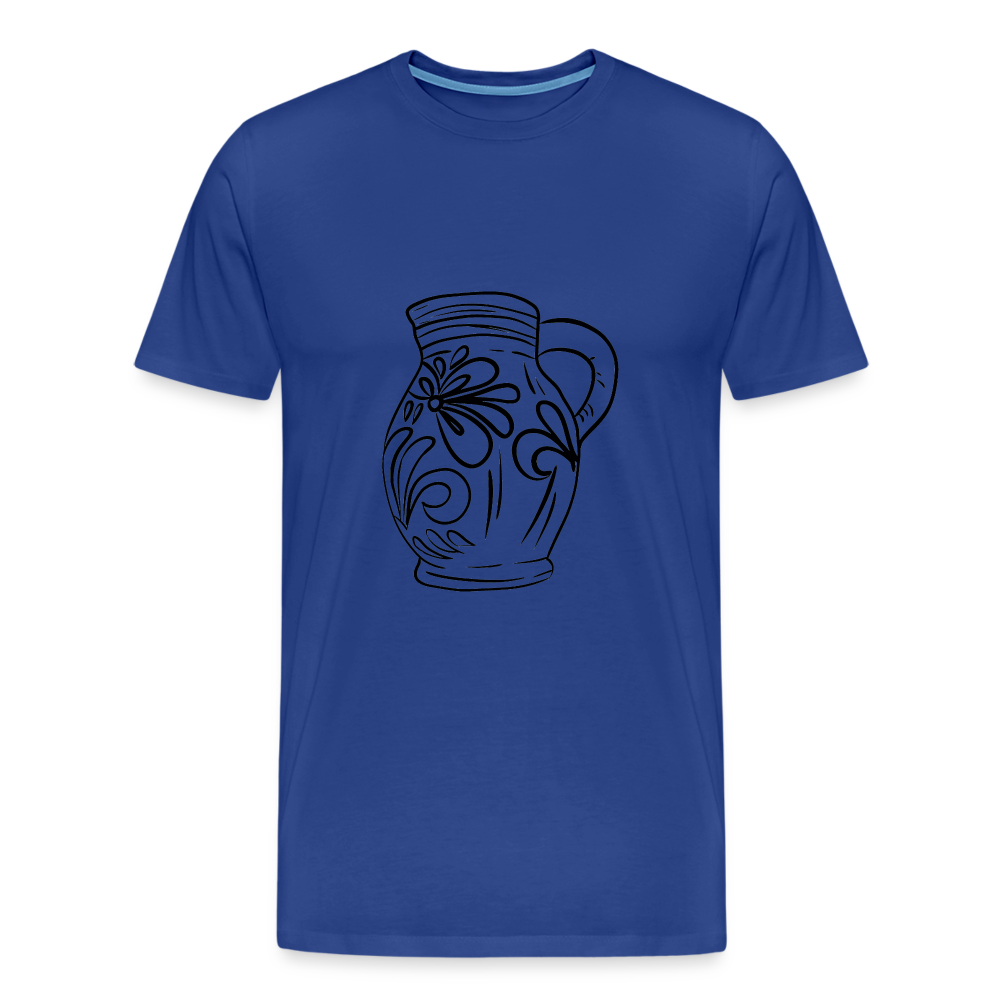 Frankfurter Bembel - Hessisch Mundart - Männer Premium T-Shirt - Königsblau