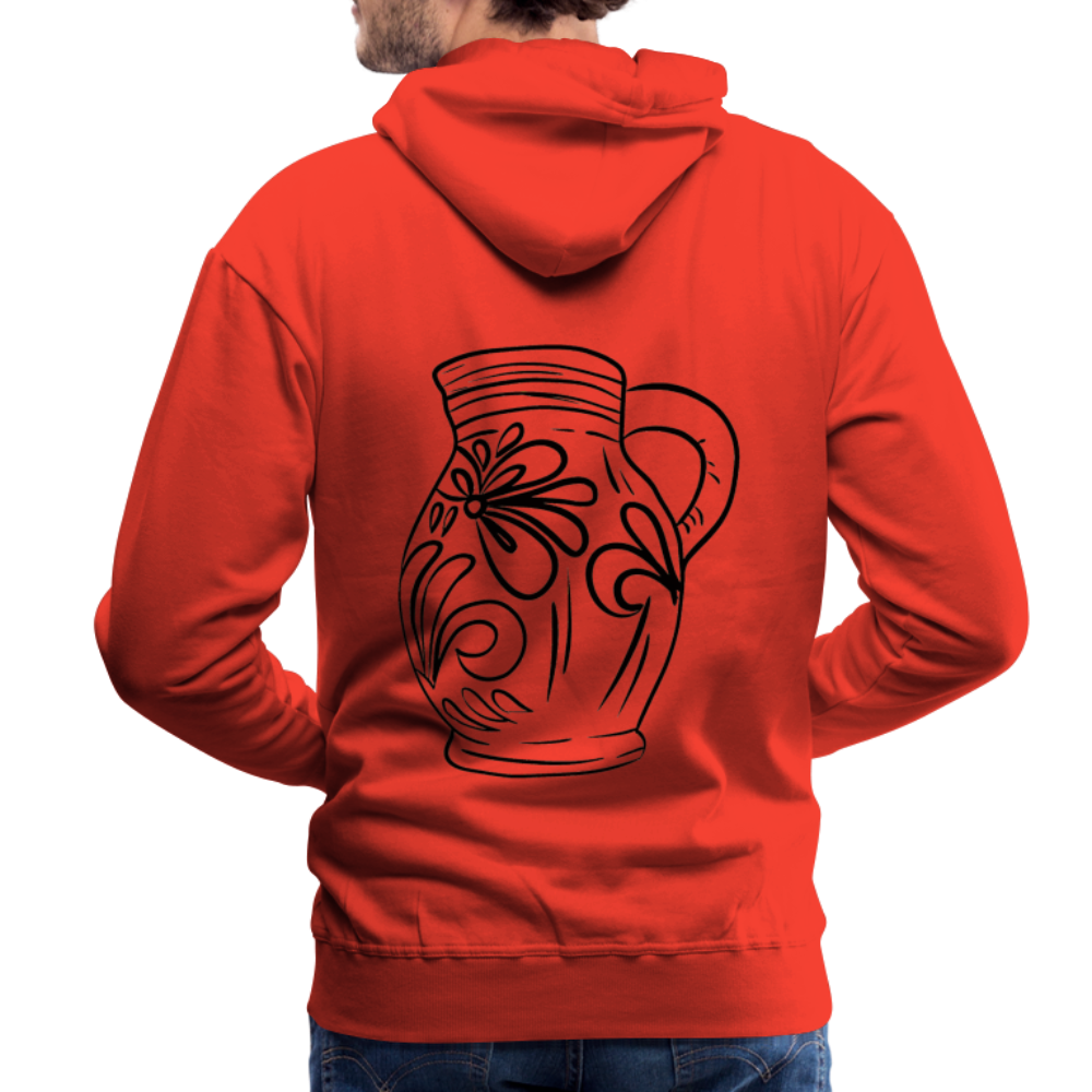 Frankfurter Bembel - Hessisch Mundart - Männer Premium Hoodie - Rot