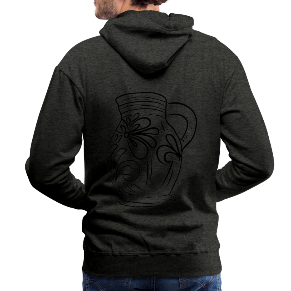 Frankfurter Bembel - Hessisch Mundart - Männer Premium Hoodie - Anthrazit