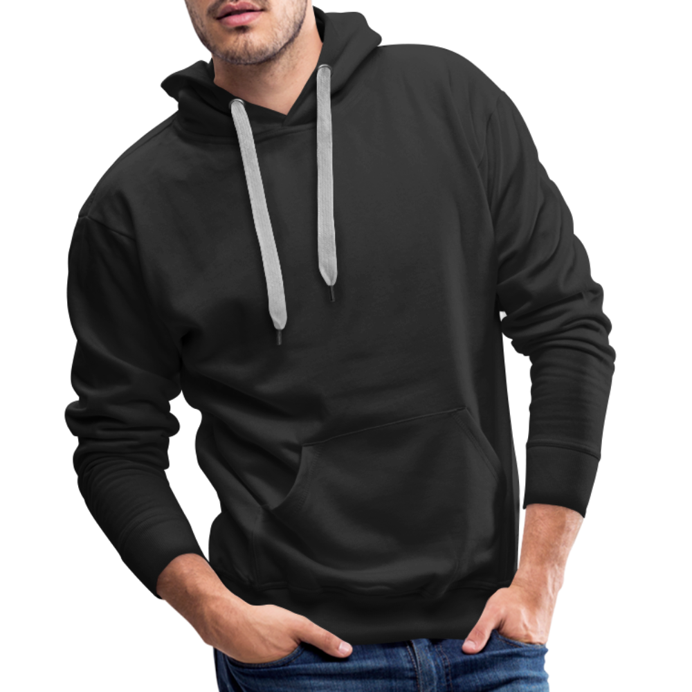 Cooler Retro Hai als Ink Art - Männer Premium Hoodie - Schwarz