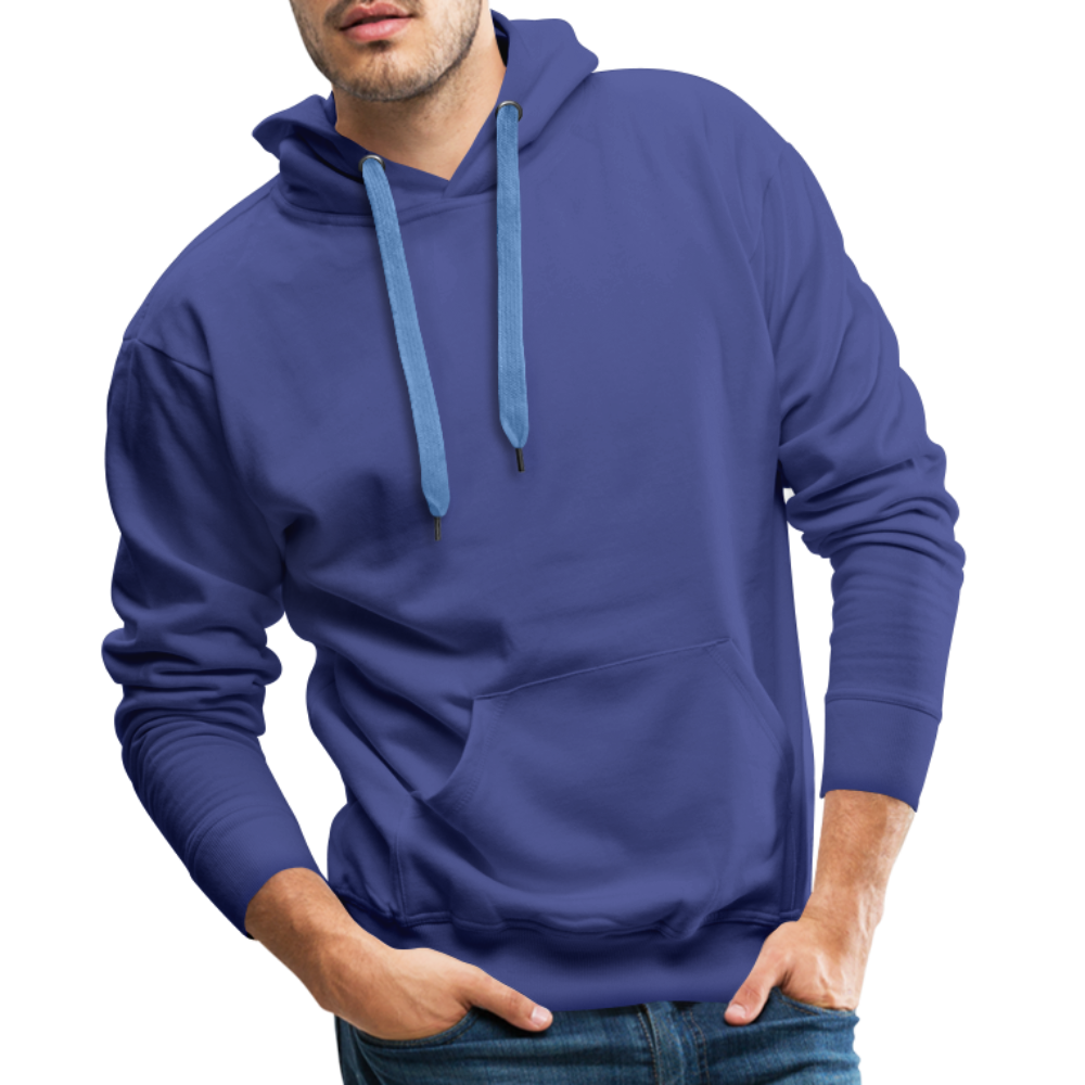 Cooler Wasserfarben Aquarell Oktopus - Männer Premium Hoodie - Königsblau
