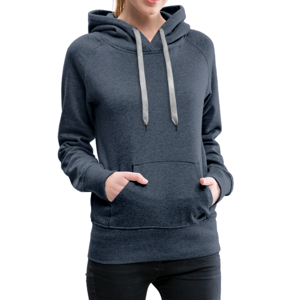 Cooler Wasserfarben Aquarell Oktopus - Frauen Premium Hoodie - Jeansblau