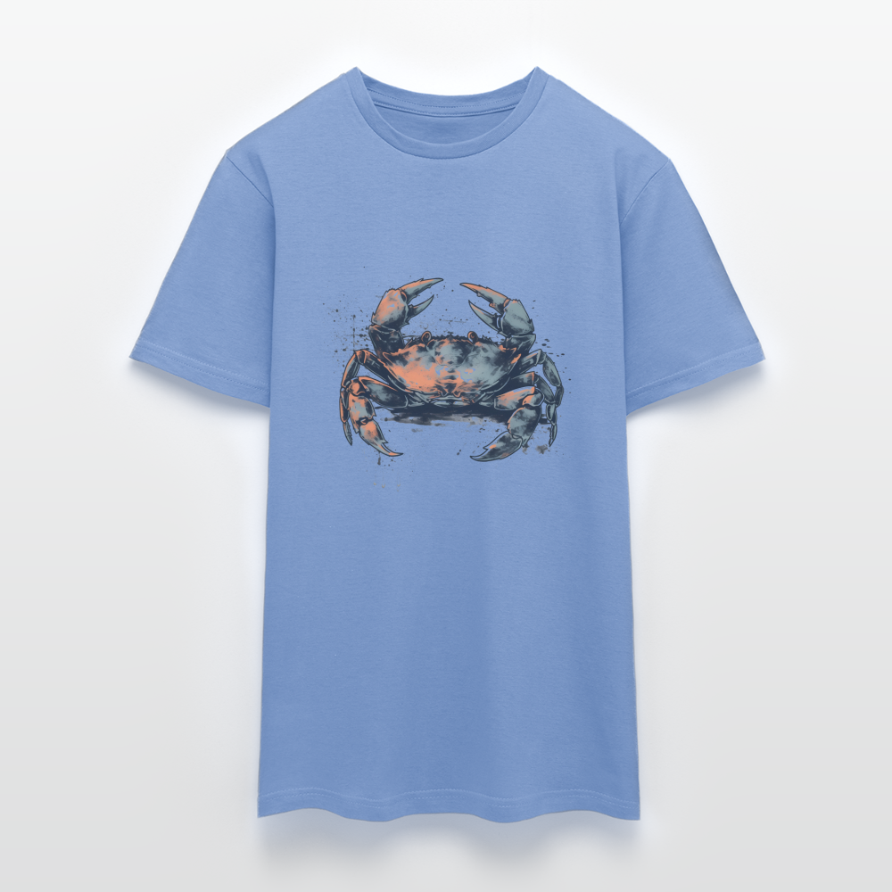 Coole Krabbe im Retro Style - Männer T-Shirt - carolina blue