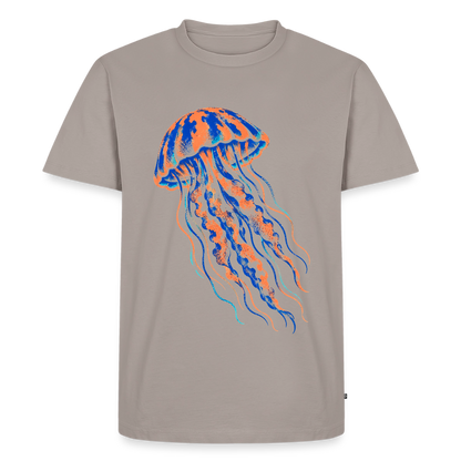 Jellyfish Ink – Männer Premium T-Shirt - Taupe