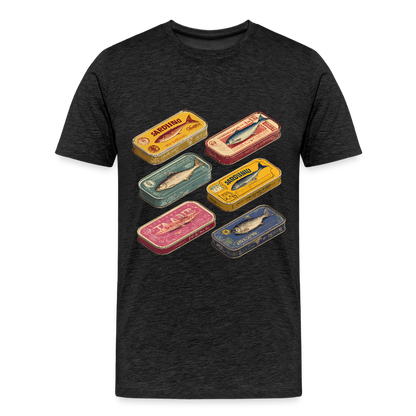 Vintage Sardine Cans Collective - Männer Premium T-Shirt - by Artful Alchemist