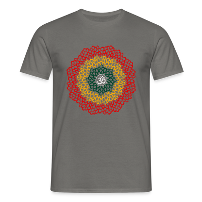 Yogi, Prana Mandala Om im Reggae Stil - Männer T-Shirt - by Artful Alchemist