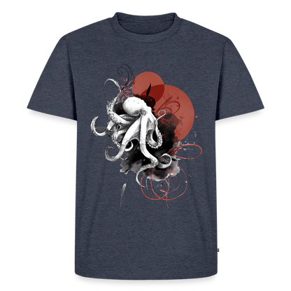 Oktopus Design – Tiefsee trifft Kunst - Männer Premium T-Shirt - by Artful Alchemist