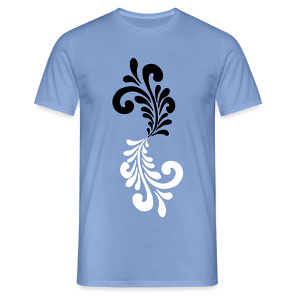 Bembel Ornamente schwarz/weiß - Männer Shirt - by Artful Alchemist