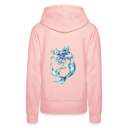 Meerjungfrau als Aquarelle - Frauen Premium Hoodie - by Artful Alchemist