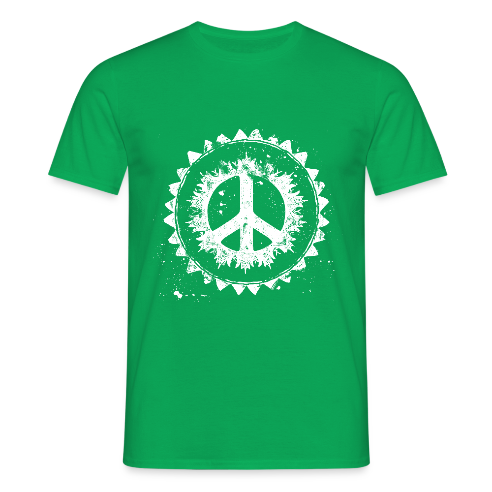 Urban Retro Peace Zeichen - Männer T-Shirt - by Artful Alchemist