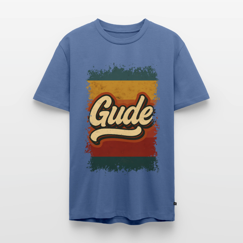 GUDE Shirt - Männer Premium T-Shirt - Taubenblau