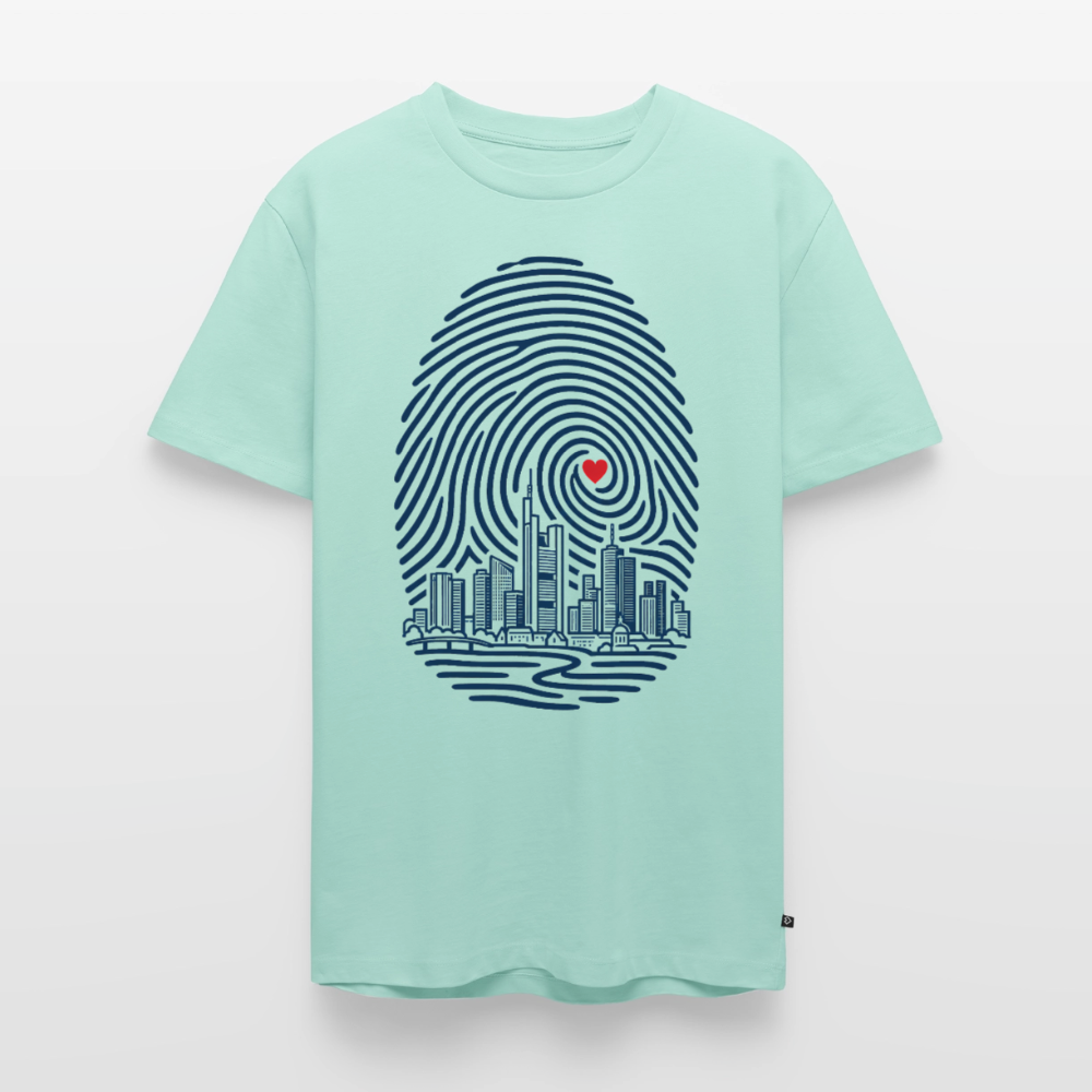 Frankfurt im Herzen – Männer Premium T-Shirt - Mint 