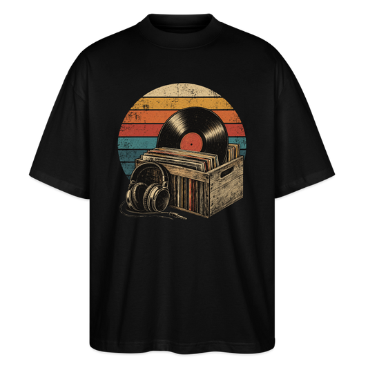 Vinyl Culture – Oversized Unisex Bio T-Shirt Blaster 2.0 - by Artful Alchemist