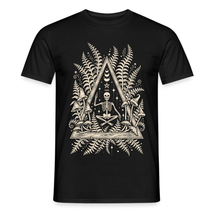 Mystic Fern – Männer T-Shirt - Schwarz