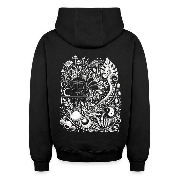 Nature Spiral – Oversized Heavyweight Unisex Hoodie