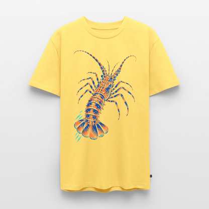 Lobster Ink – Männer Premium T-Shirt - Pastellgelb