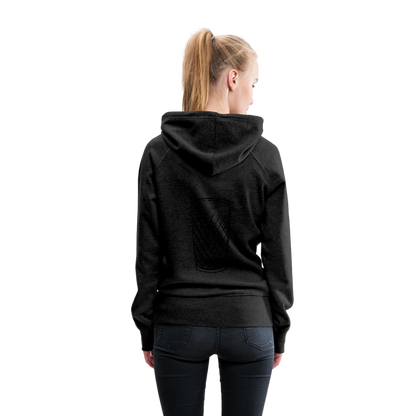 Frankfurter Geripptes - Äpplerglas - Hessisch Mundart - Frauen Premium Hoodie - by Artful Alchemist