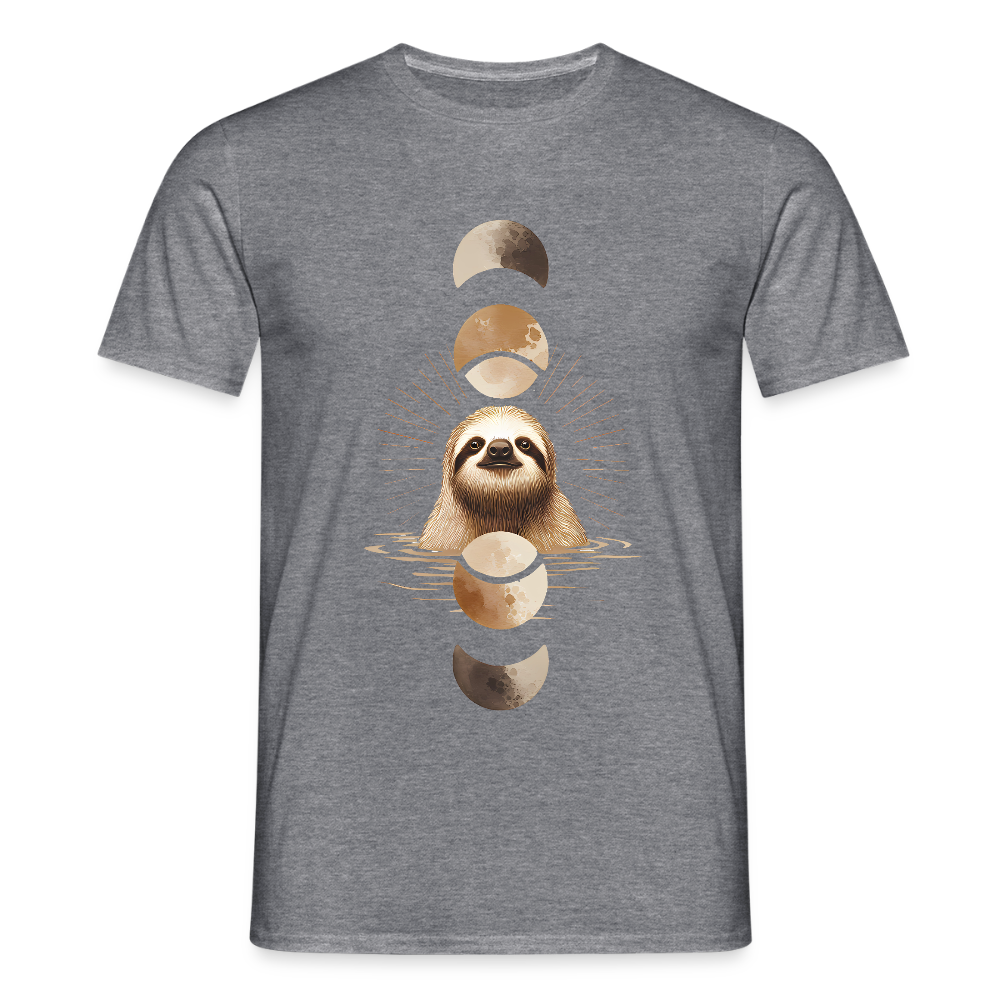 Lunar Sloth – Spirituelles Faultier - Männer T-Shirt - by Artful Alchemist