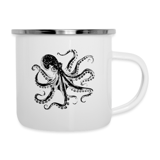 Cooler Oktopus Kraken - Emaille-Tasse - by Artful Alchemist
