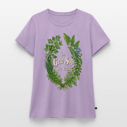 In Grie’ Soß We Trust - Frauen Premium T-Shirt - by Artful Alchemist