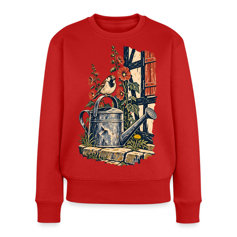Gartenidylle – Frauen Premium Pullover - by Artful Alchemist
