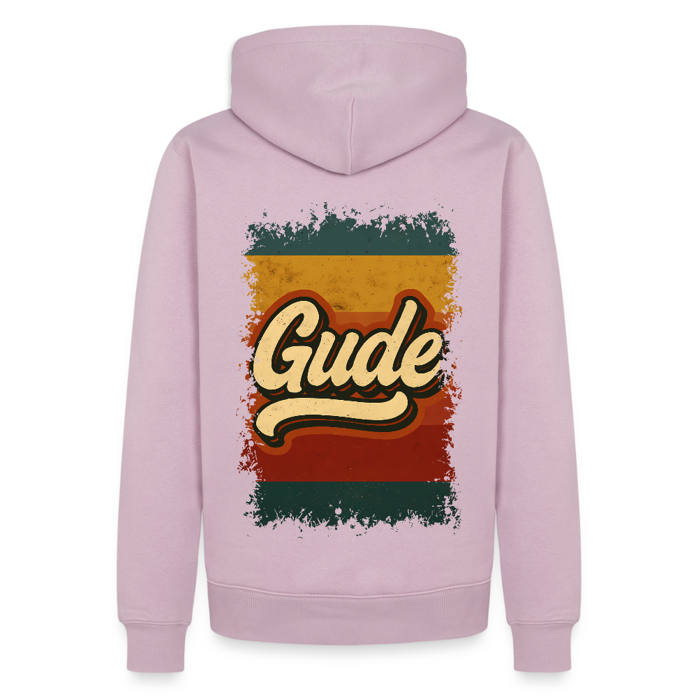 „Gude“ – Retro Look aus Hessen - Männer Premium Hoodie - Altrosa