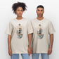Mystic Mermaid – Mondphasen - Stanley/Stella Relaxed Fit Unisex Bio-T-Shirt Sparker - Naturweiß 