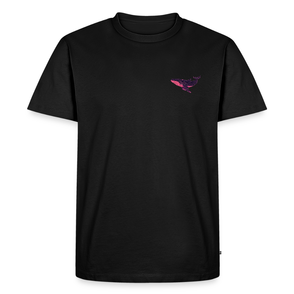 Stellar Whale – Minimalist Pocket - Männer Premium Bio T-Shirt - by Artful Alchemist