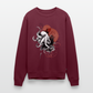 Oktopus Design – Tiefsee trifft Kunst - Männer Premium Pullover - Burgunderrot