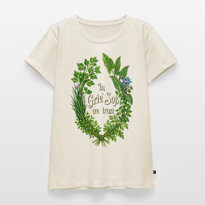 In Grie’ Soß We Trust - Frauen Premium T-Shirt - by Artful Alchemist