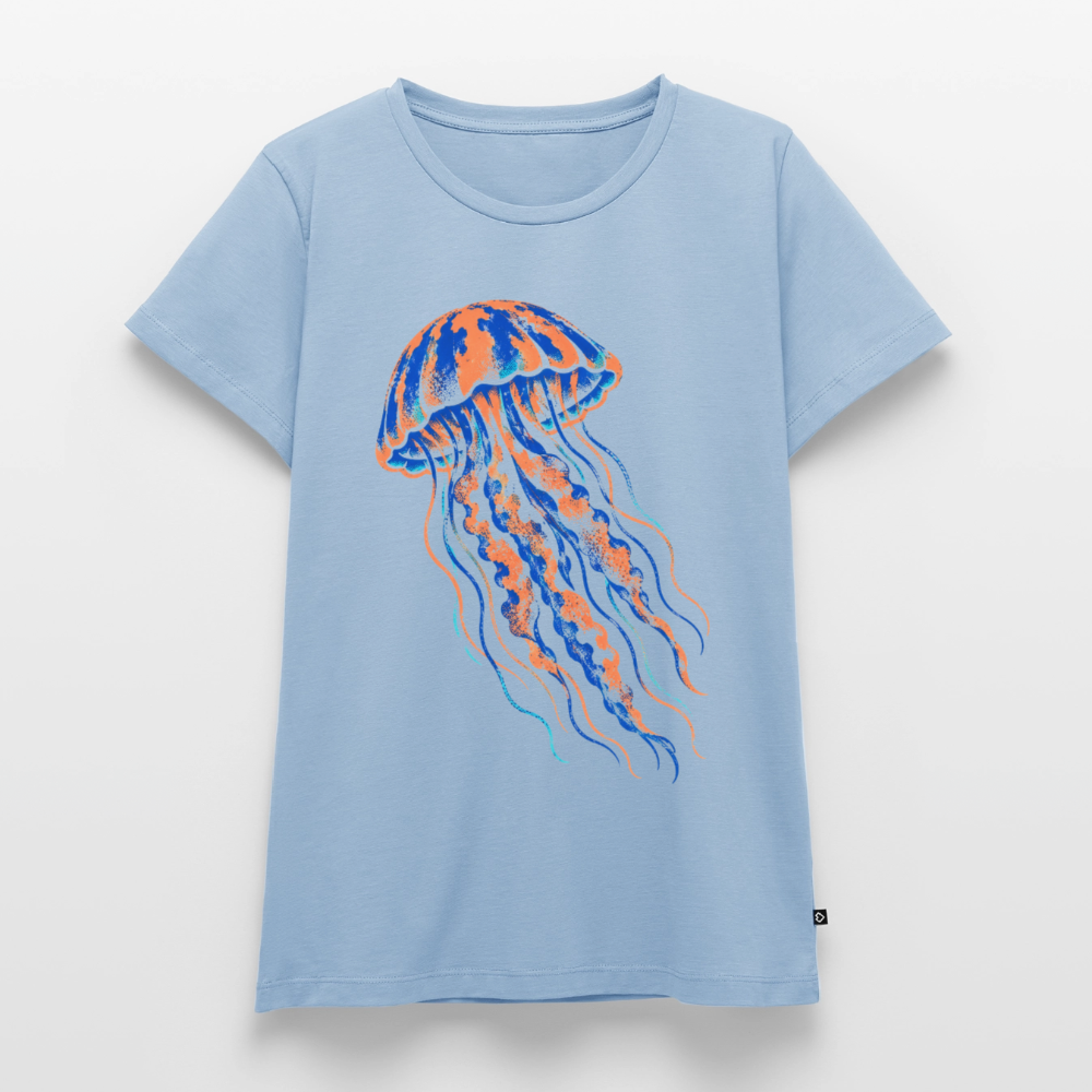 Jellyfish Ink – Frauen Premium T-Shirt - Hellblau