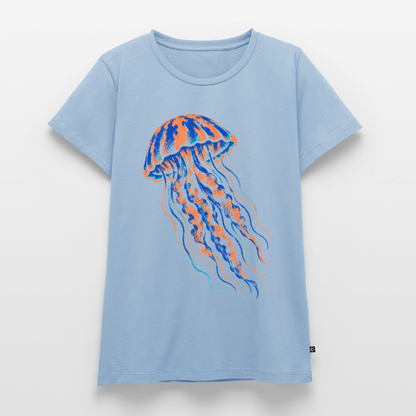 Jellyfish Ink – Frauen Premium T-Shirt - Hellblau