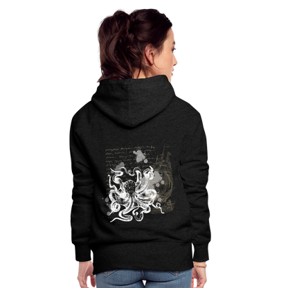 Vintage Steampunk Oktopus Motiv - Frauen Premium Hoodie - by Artful Alchemist