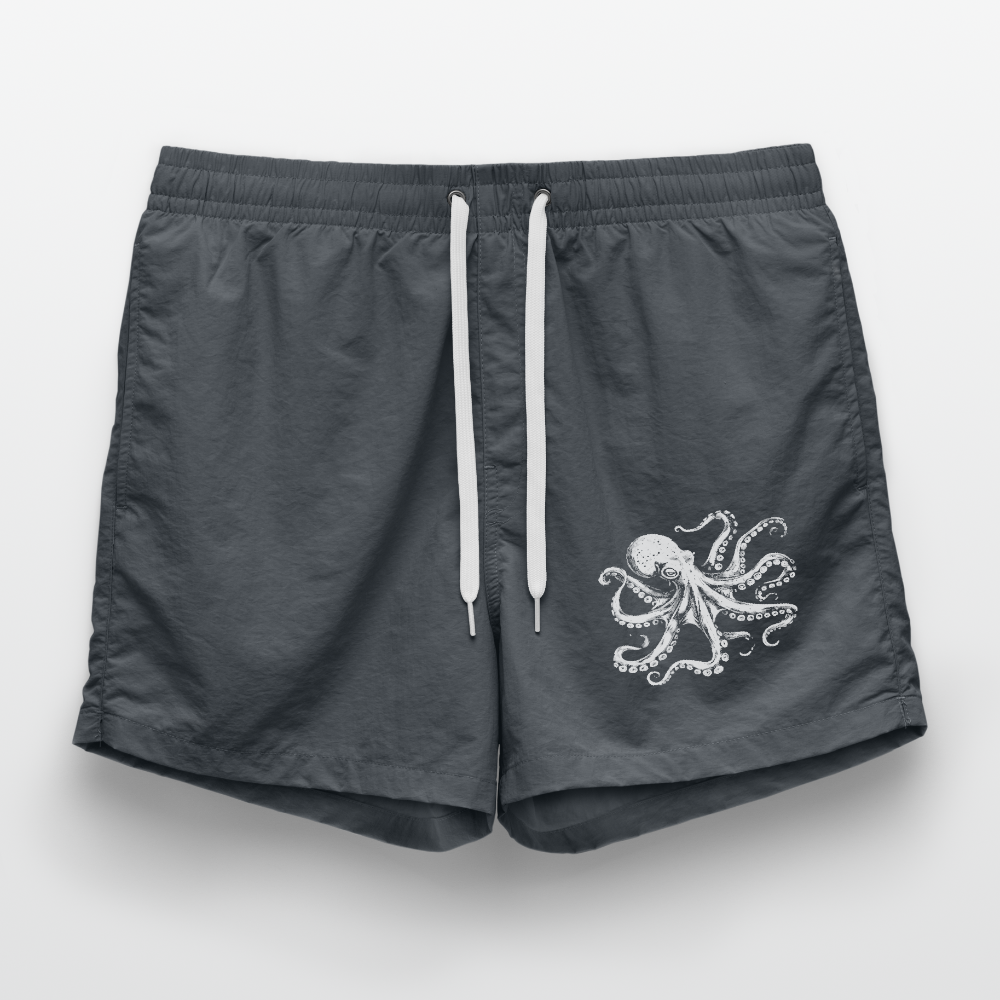 Cooler Oktopus Kraken - Badeshorts Unisex - Anthrazit