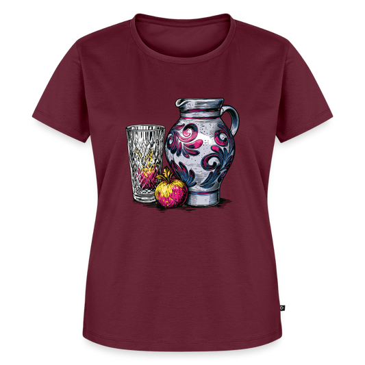 Pink Bembel & Äppelwoi - Frauen Premium T-Shirt - by Artful Alchemist