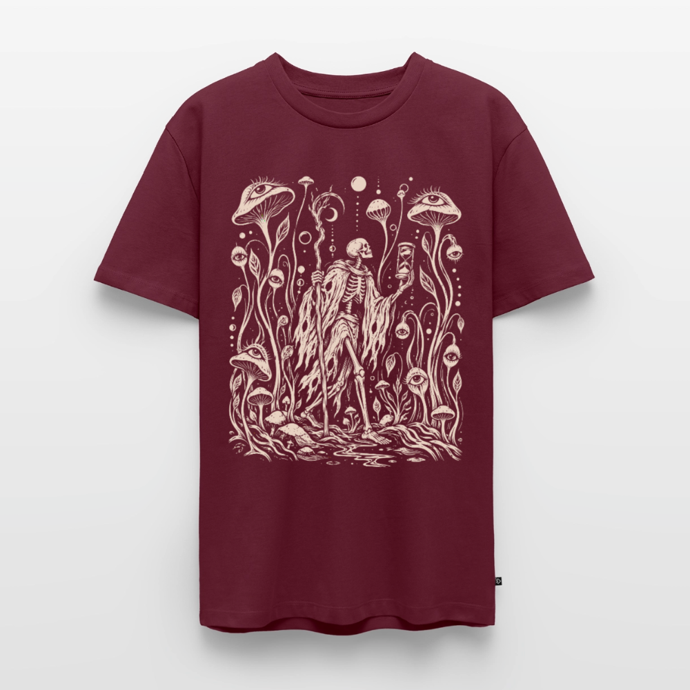 Forest Wanderer – Männer Premium T-Shirt - Burgunderrot