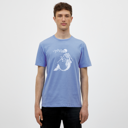 Florale Skelett Meerjungfrau - Männer T-Shirt - by Artful Alchemist