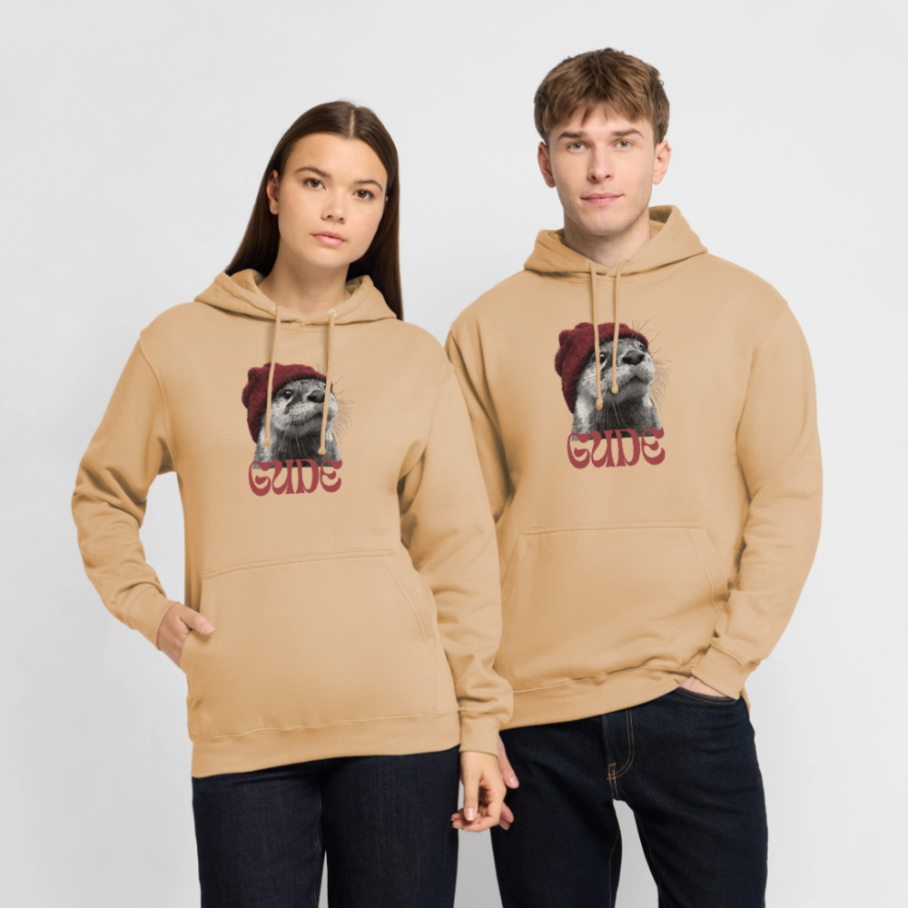 Gude Otter - Unisex Hoodie - Pfirsich