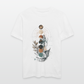Mystic Mermaid – Mondphasen - Stanley/Stella Relaxed Fit Unisex Bio-T-Shirt Sparker - Weiß