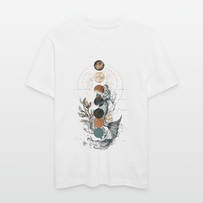 Mystic Mermaid – Mondphasen - Stanley/Stella Relaxed Fit Unisex Bio-T-Shirt Sparker - by Artful Alchemist