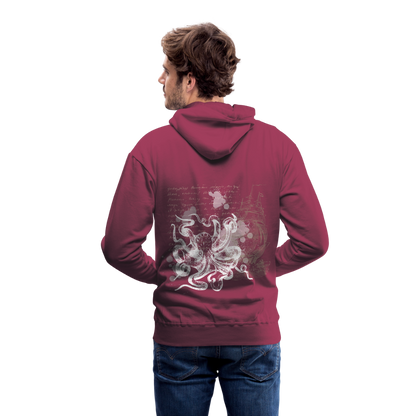 Vintage Steampunk Oktopus Motiv - Männer Premium Hoodie - by Artful Alchemist