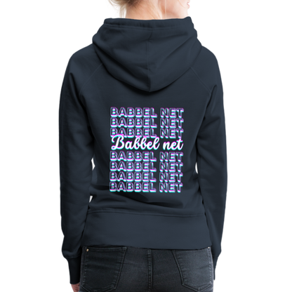 Babbel net - Hessisch Mundart - Frauen Premium Hoodie - by Artful Alchemist