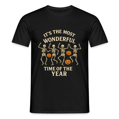 It’s the Most Wonderful Time of the Year – Halloween Shirt - Männer T-Shirt - Schwarz