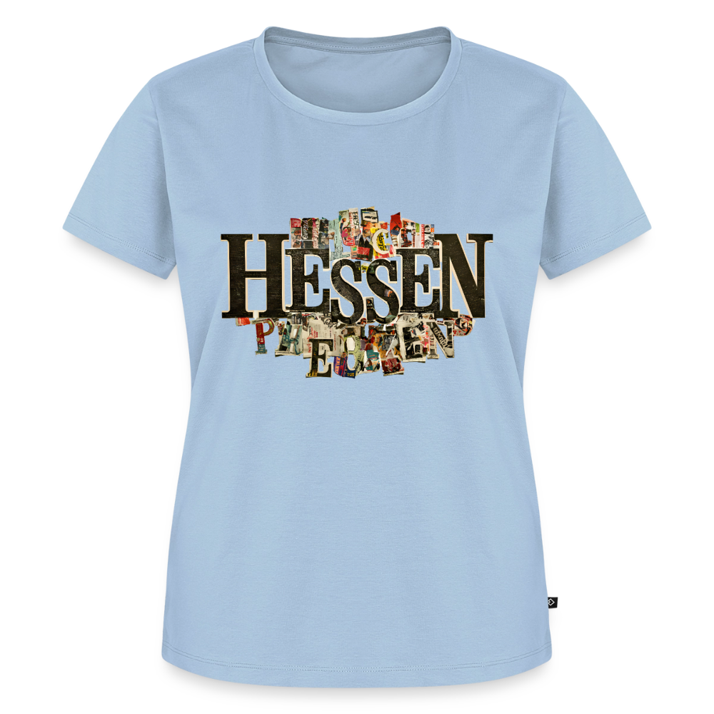 Hessen Collage - Frauen Premium T-Shirt - Hellblau