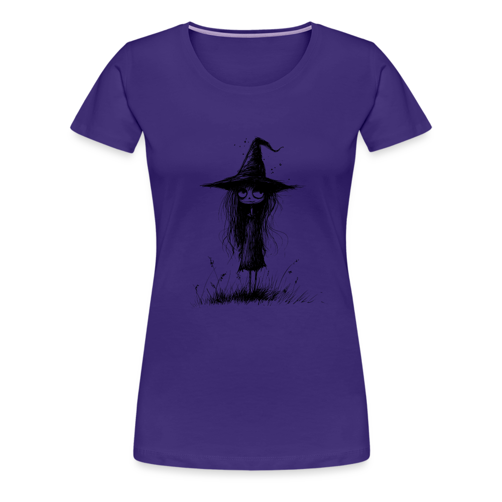 Kleine Hexe - Frauen Premium T-Shirt - Lila