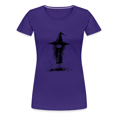 Kleine Hexe - Frauen Premium T-Shirt - by Artful Alchemist