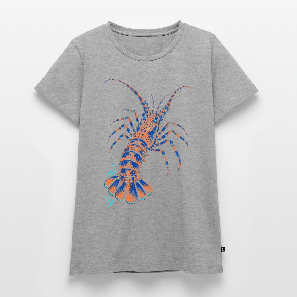 Lobster Ink – Frauen Premium T-Shirt - Grau meliert