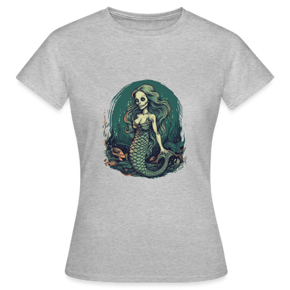 Comic Ghul Zombie Meerjungfrau - Frauen T-Shirt - by Artful Alchemist