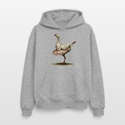Gänseballerina - Oversized Heavyweight Unisex Hoodie - by Artful Alchemist