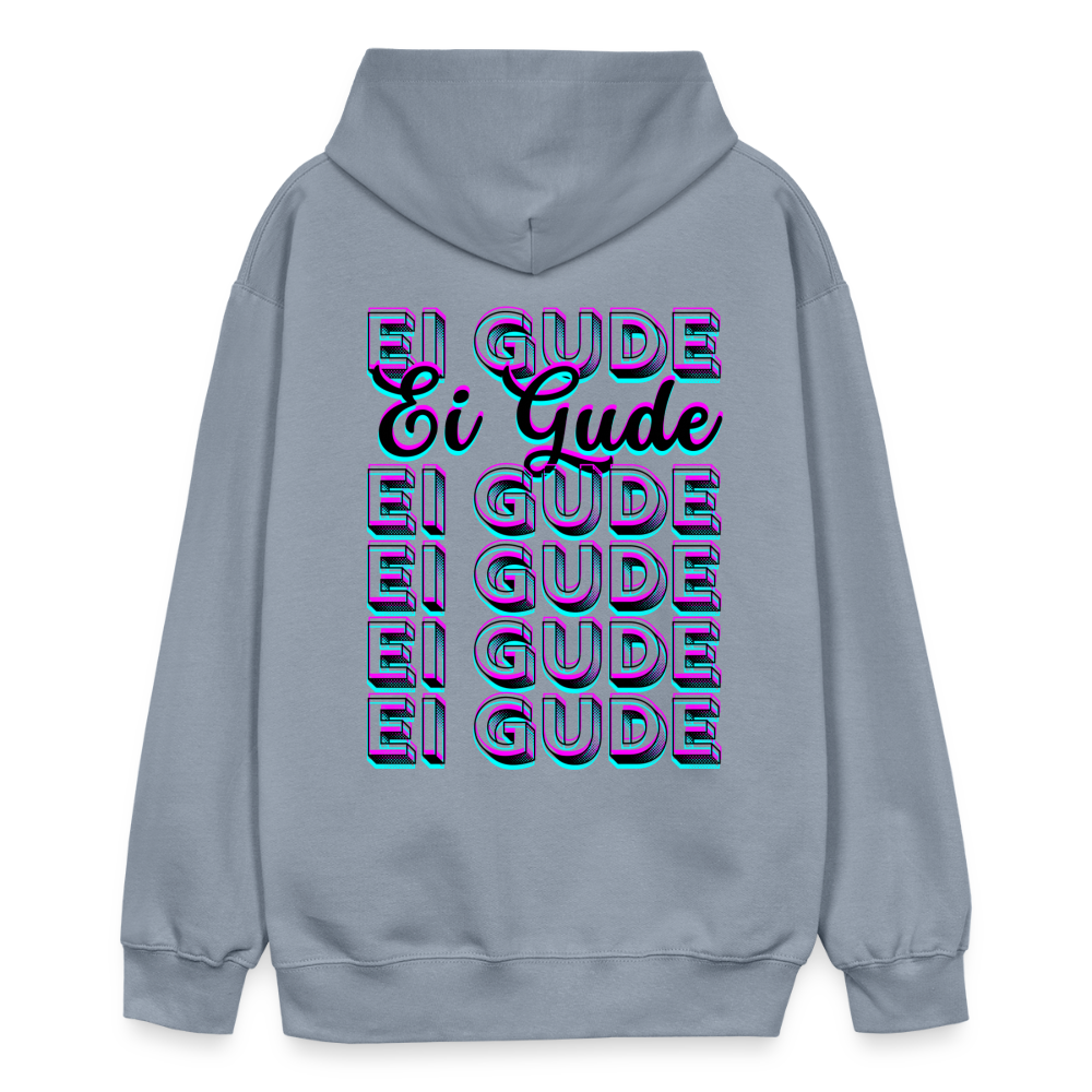 Ei Gude - Hessisch Mundart - Gildan Unisex Softstyle® Midweight Hoodie - Blau